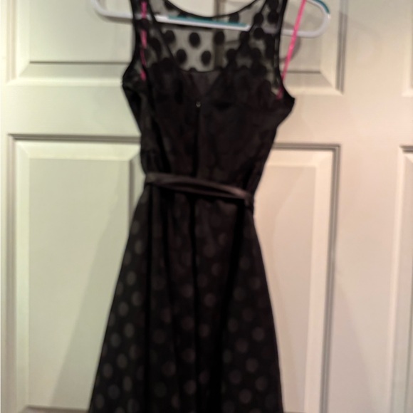 Betsey Johnson Black Dress with Pink Label - Picture 2 of 3